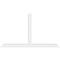 Ekena Millwork Portland Architectural Grade PVC Gable Bracket, 72"W x 42"H x 4"D x 4"F, 14/12 Pitch GBP072X42X0404POR00 - alternate 3